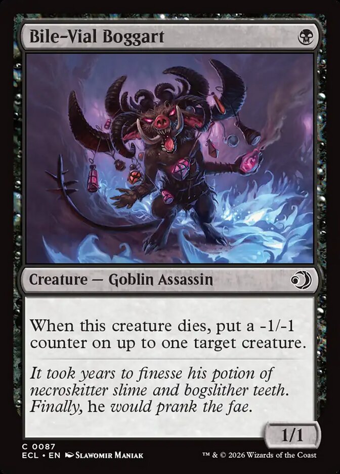 Bile-Vial Boggart, Lorwyn Eclipsed Card Art