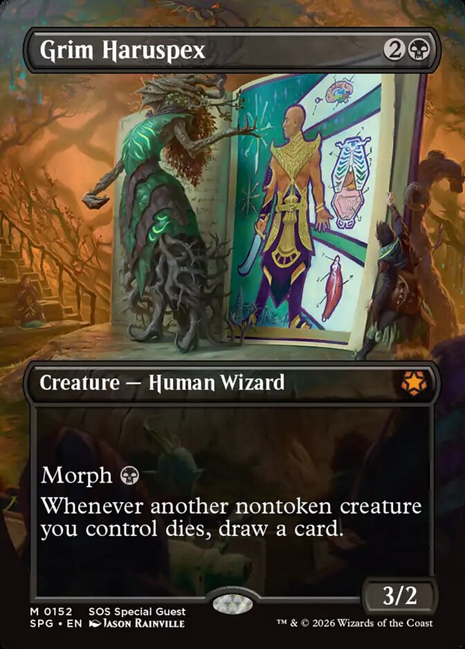 Grim Haruspex, Special Guests Card Art