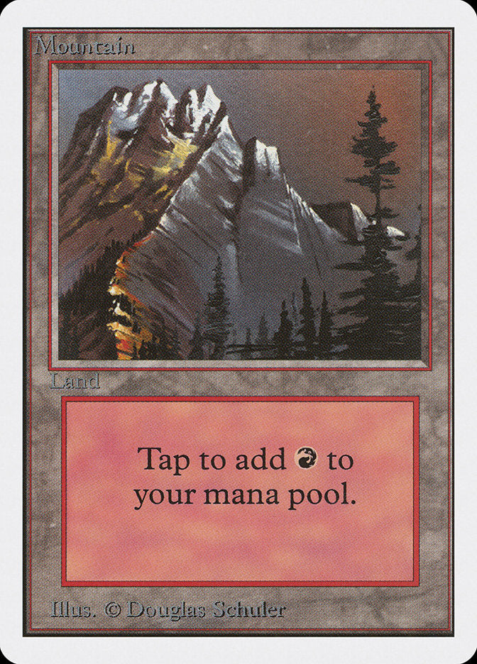 Mountain, Unlimited edition Card Art