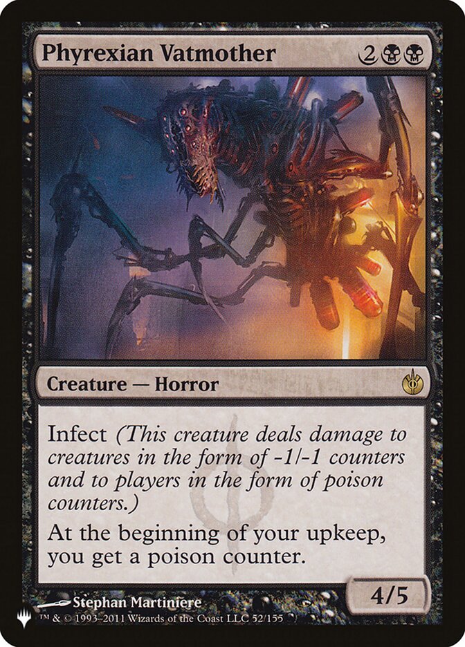 Phyrexian Vatmother, The List Card Art