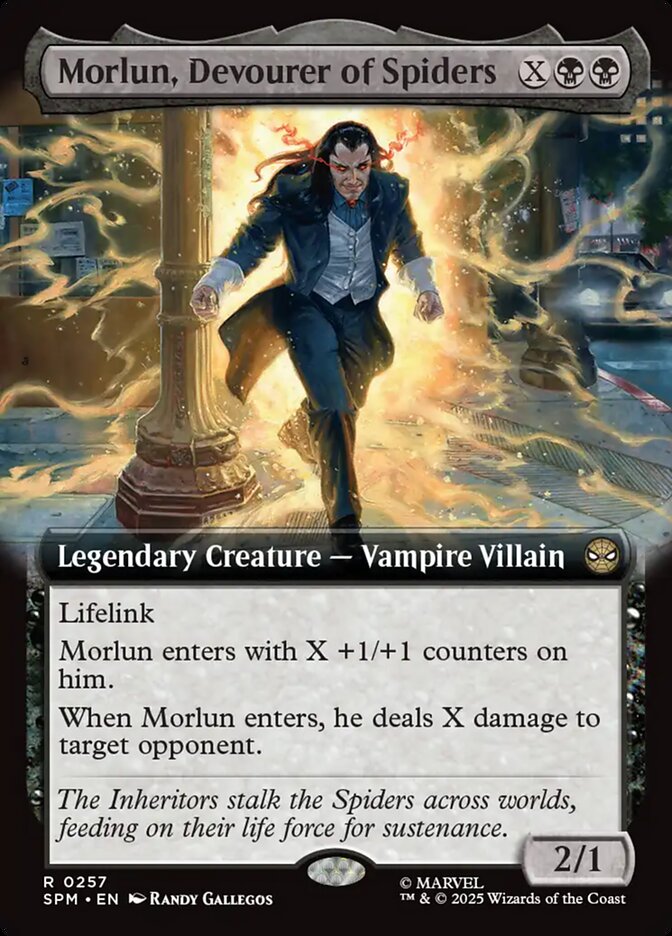 Morlun, Devourer of Spiders, Marvel'S Spider-Man Card Art
