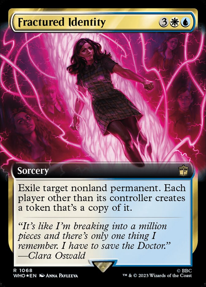Fractured Identity, Doctor Who Card Art