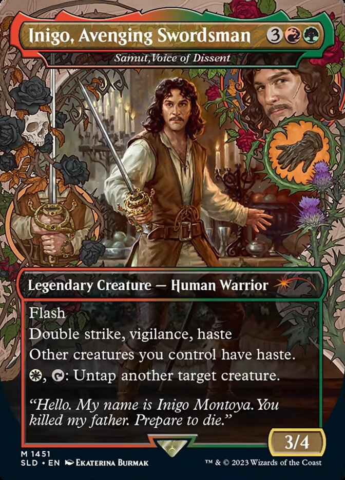 Samut, Voice of Dissent, Secret Lair Drop Card Art