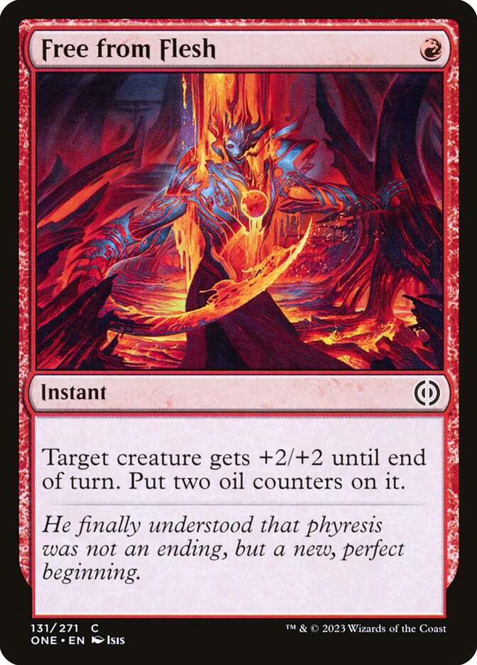 Free from Flesh, Phyrexia: all will be one Card Art