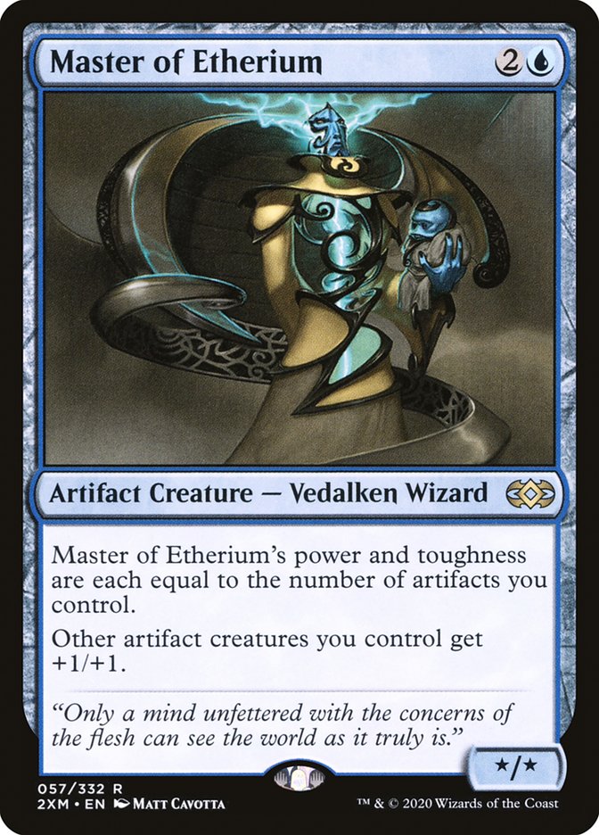 Master of Etherium, Double masters Card Art