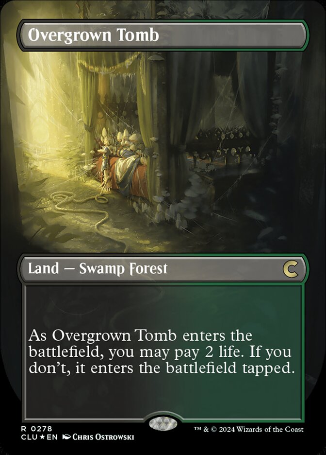 Overgrown Tomb, Ravnica: clue edition Card Art