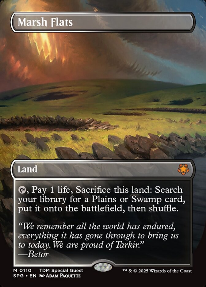 Marsh Flats, Special Guests Card Art