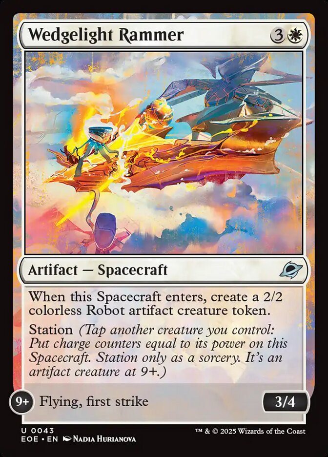 Wedgelight Rammer, Edge of eternities Card Art