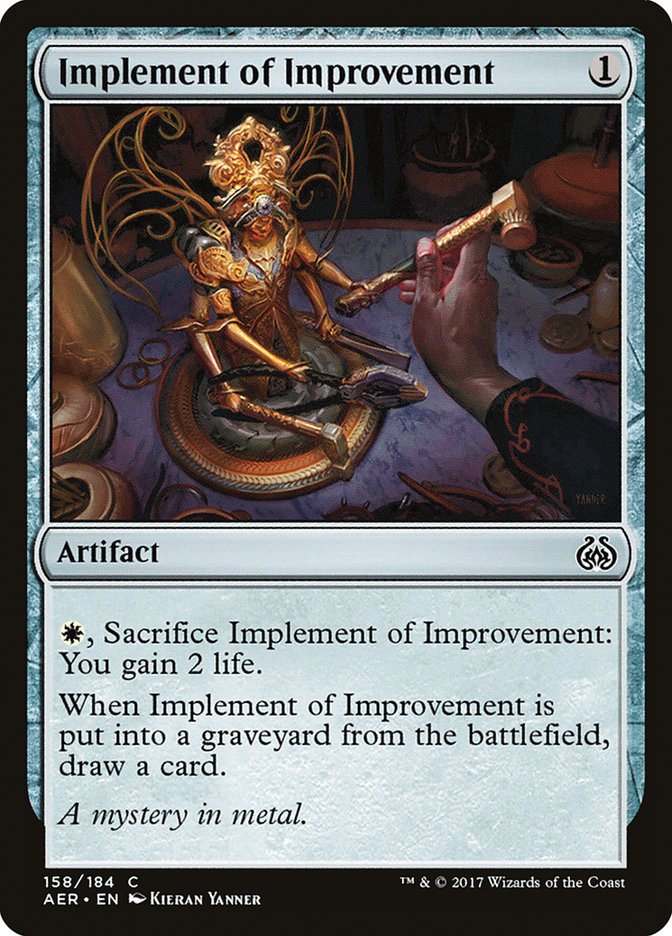 Implement of Improvement, Aether Revolt Card Art