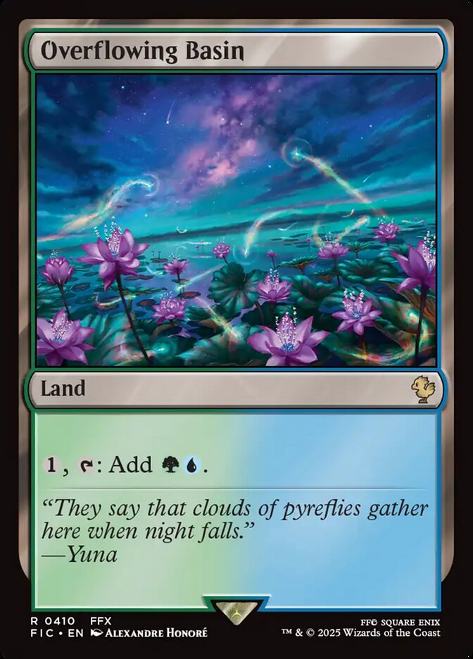 Overflowing Basin, Final fantasy commander Card Art