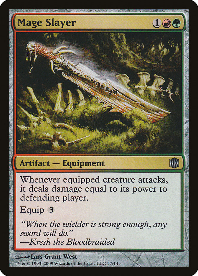 Mage Slayer, Alara Reborn Card Art
