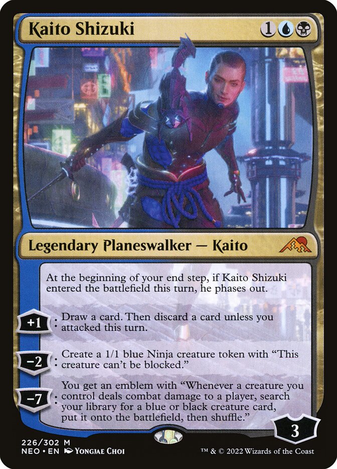 Kaito Shizuki, Kamigawa: neon dynasty Card Art
