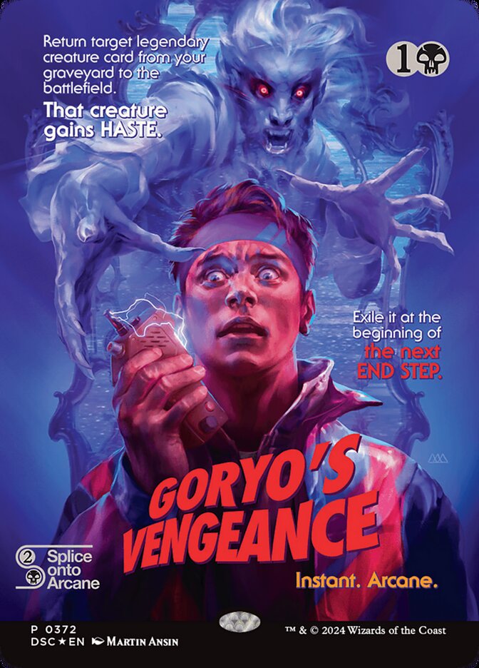 Goryo's Vengeance, Duskmourn: house of horror commander Card Art