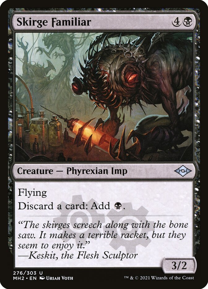 Skirge Familiar, Modern horizons 2 Card Art