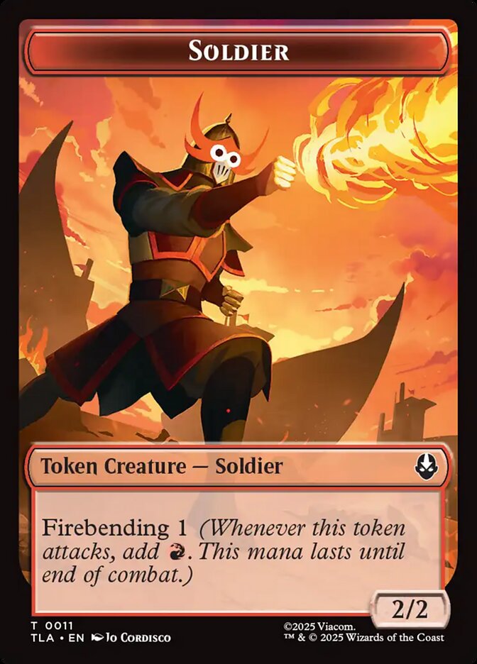 Soldier, Avatar: The Last Airbender Tokens Card Art