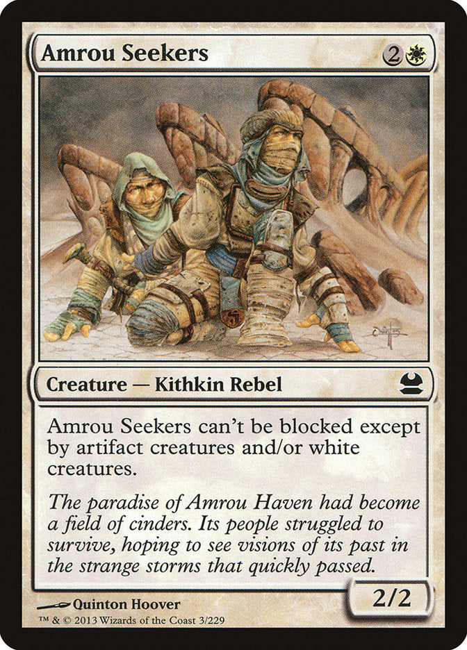 Amrou Seekers, Modern masters Card Art