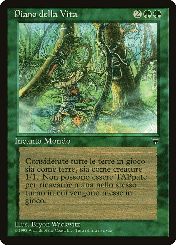 Living Plane, Legends Card Art