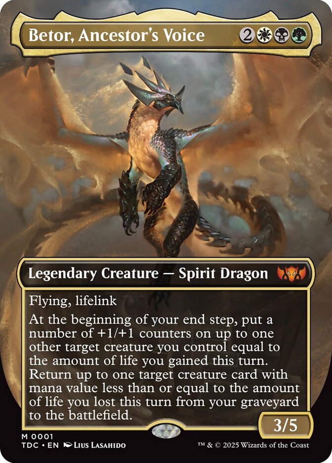 Betor, Ancestor's Voice, Tarkir: Dragonstorm Commander Card Art