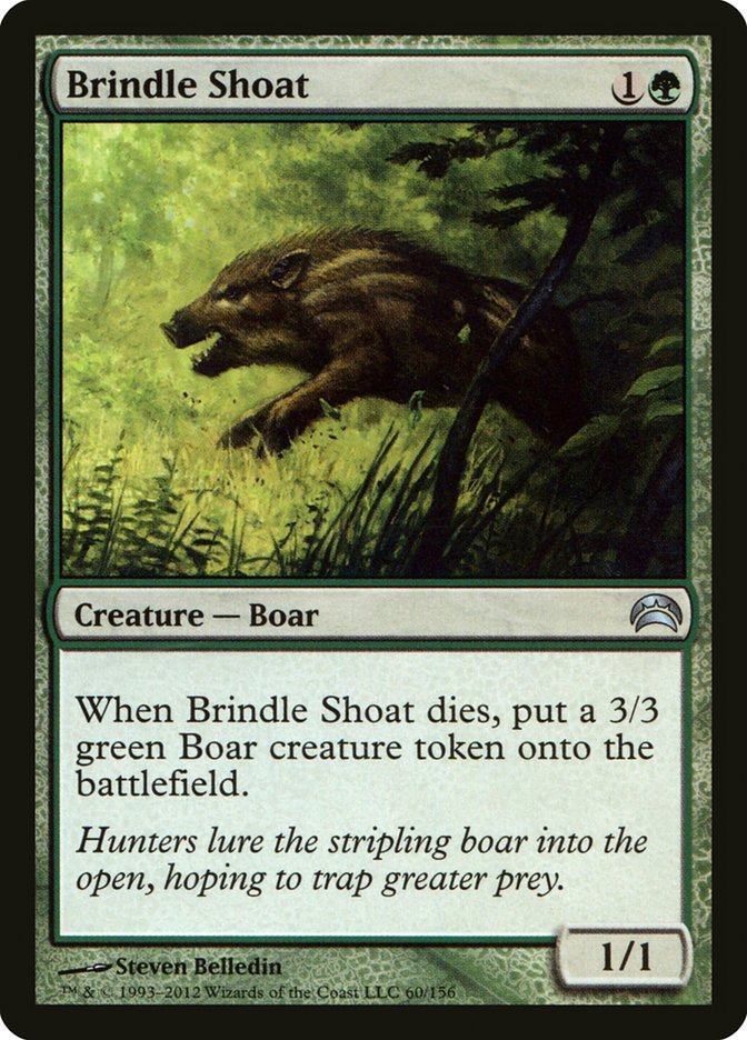 Brindle Shoat, Planechase 2012 Card Art