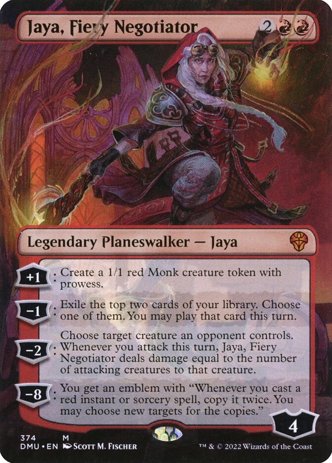 Jaya, Fiery Negotiator, Dominaria United Card Art