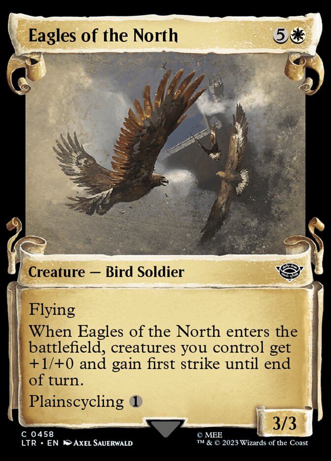 Eagles of the North, The Lord Of The Rings: Tales Of Middle-Earth Card Art