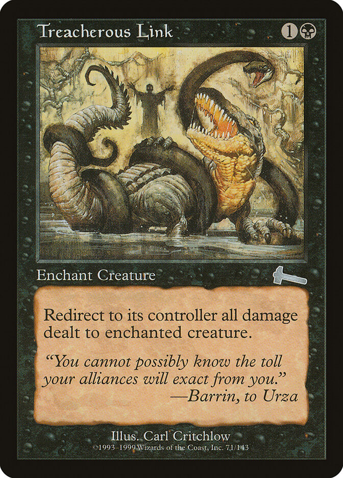 Treacherous Link, Urza'S Legacy Card Art