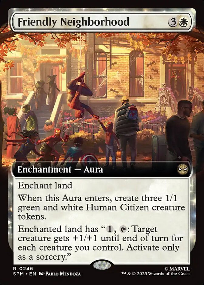 Friendly Neighborhood, Marvel'S Spider-Man Card Art