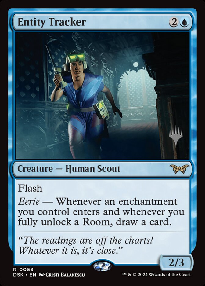 Entity Tracker, Duskmourn: house of horror promos Card Art