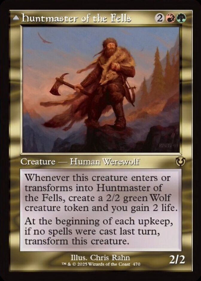 Huntmaster of the Fells // Ravager of the Fells - Foil
