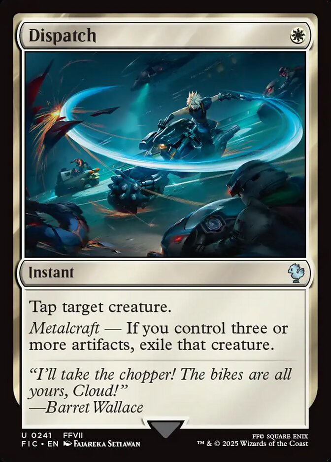 Dispatch, Final fantasy commander Card Art
