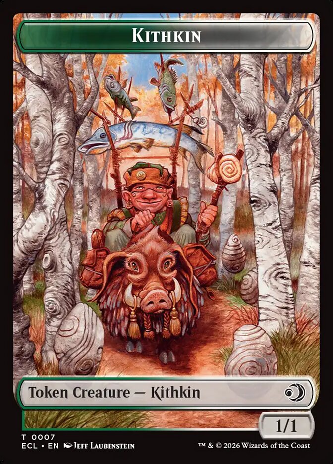 Kithkin, Lorwyn Eclipsed Tokens Card Art