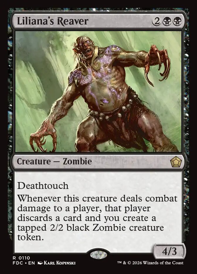 Liliana's Reaver, Foundations Commander Card Art