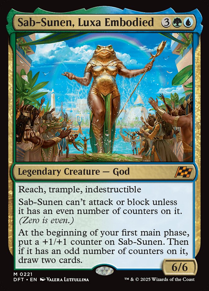 Sab-Sunen, Luxa Embodied, Aetherdrift Card Art