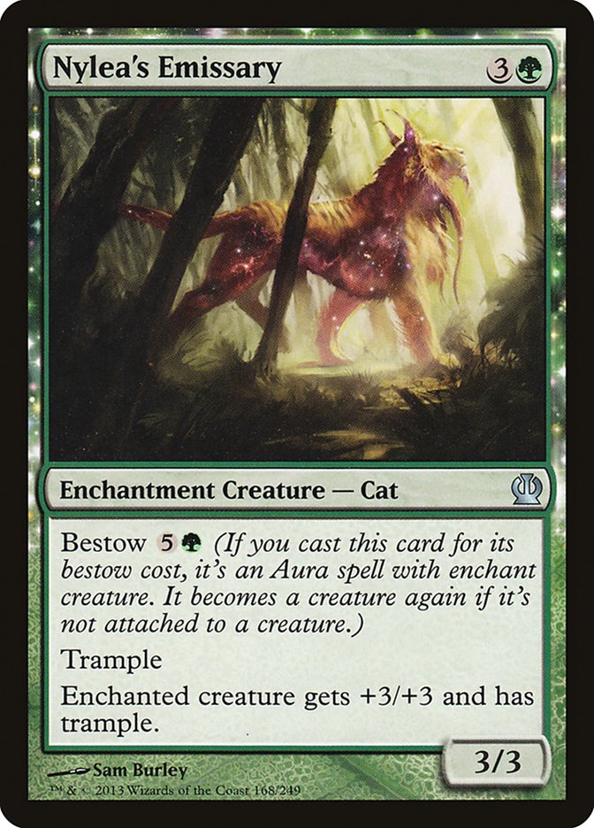 Nylea's Emissary, Theros Card Art