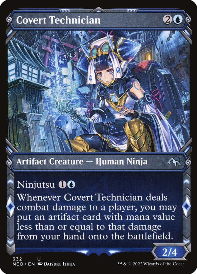 Covert Technician, Kamigawa: Neon Dynasty Card Art