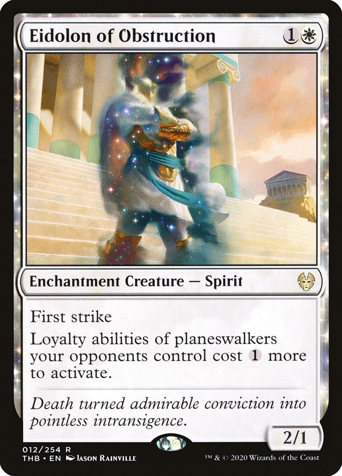Eidolon of Obstruction, Theros beyond death Card Art