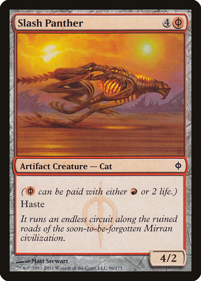 Slash Panther, New phyrexia Card Art