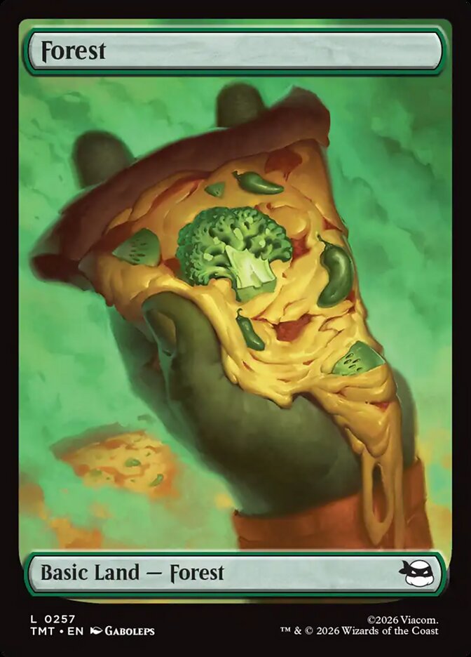 Forest, Teenage Mutant Ninja Turtles Card Art