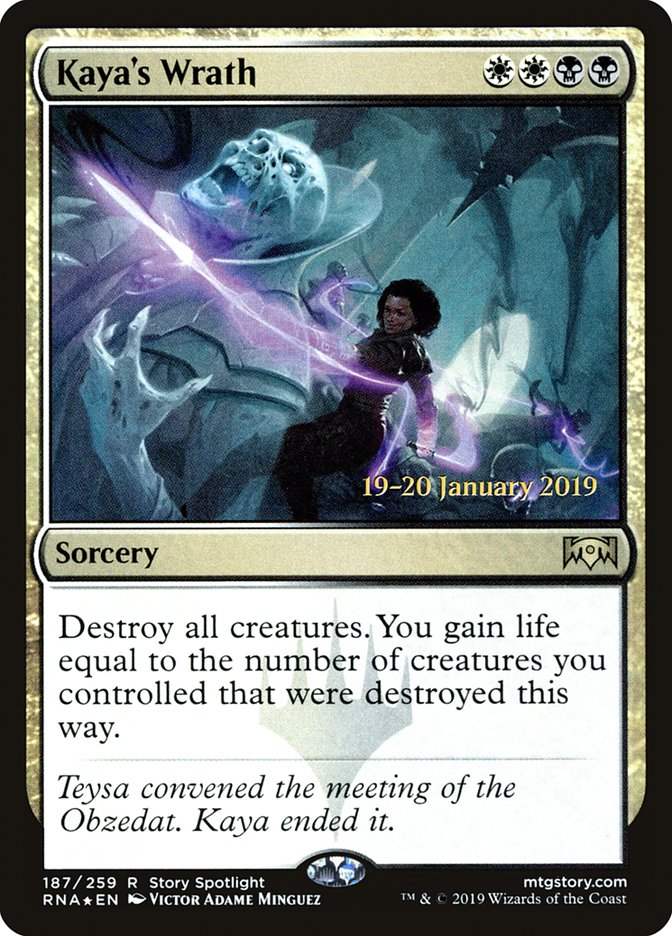 Kaya's Wrath - Foil
