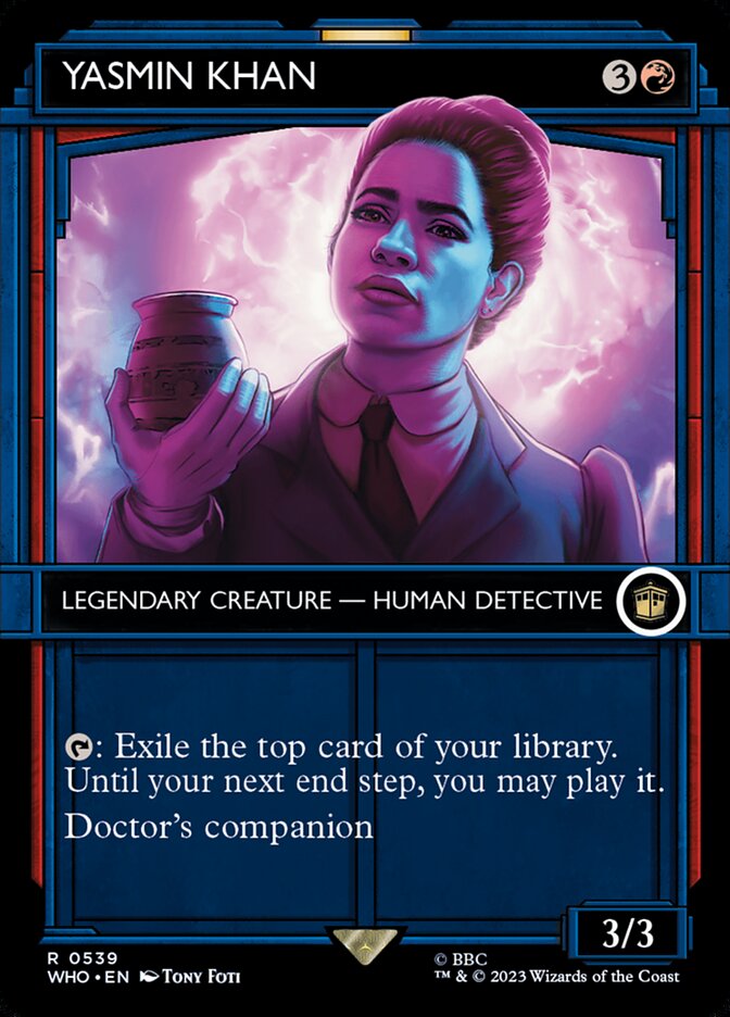 Yasmin Khan, Doctor who Card Art