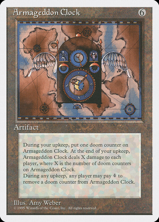 Armageddon Clock, Fourth Edition Card Art
