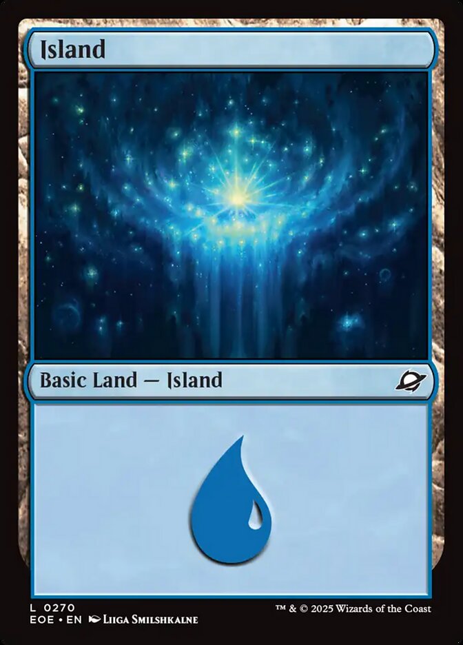 Island, Edge Of Eternities Card Art