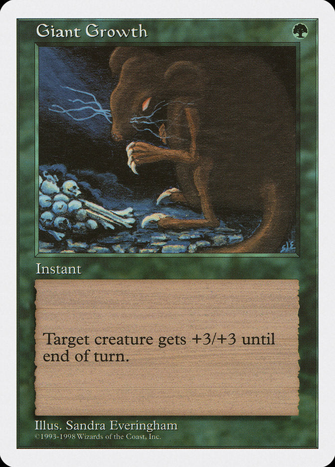Giant Growth, Anthologies Card Art