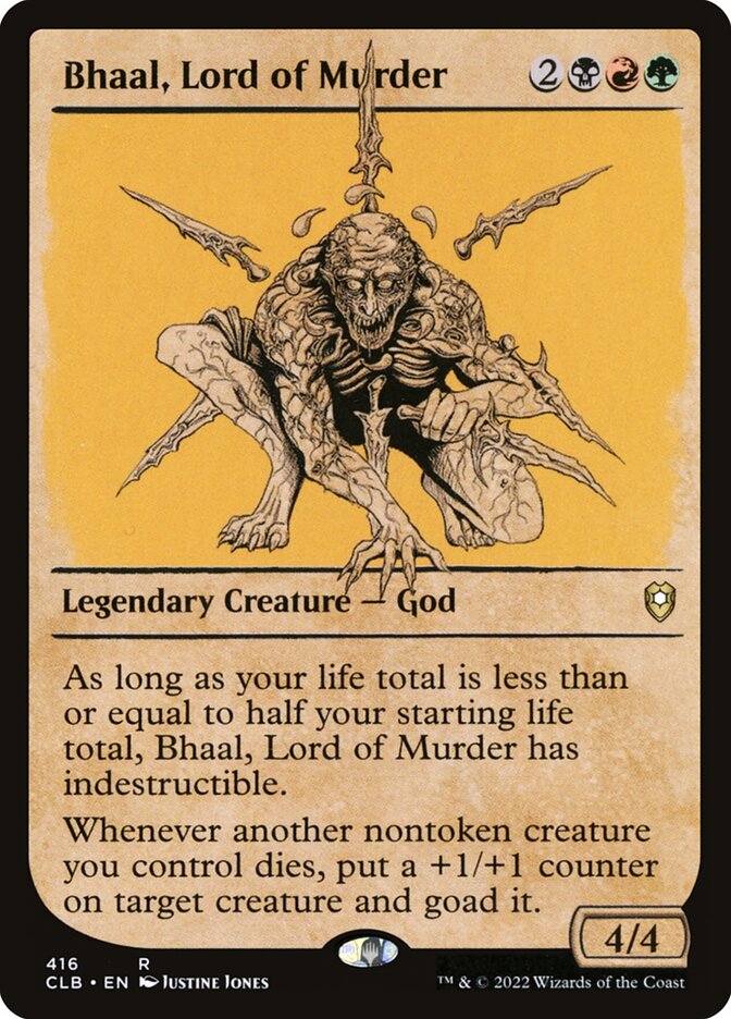 Bhaal, Lord of Murder - Foil