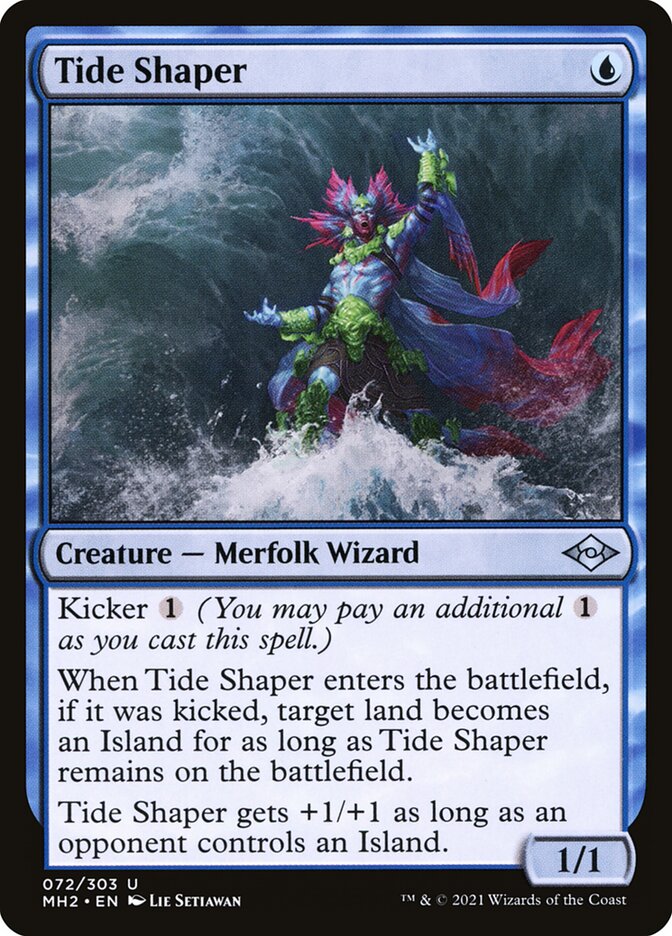 Tide Shaper, Modern horizons 2 Card Art