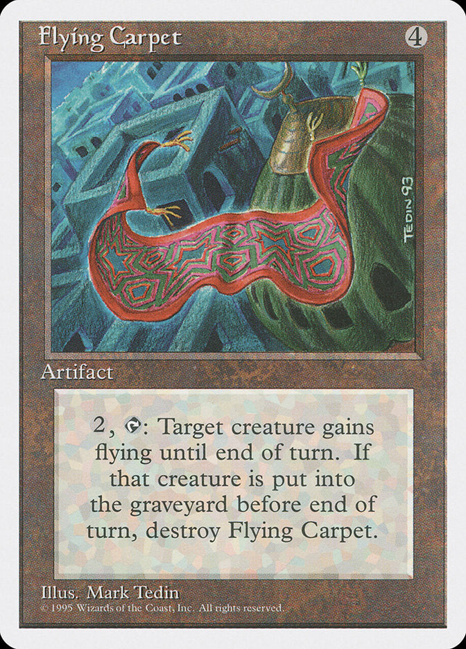 Flying Carpet, Fourth edition Card Art