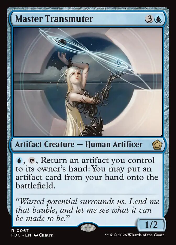 Master Transmuter, Foundations Commander Card Art
