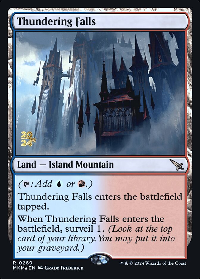 Thundering Falls, Murders at karlov manor promos Card Art