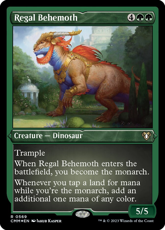 Regal Behemoth - Etched Foil