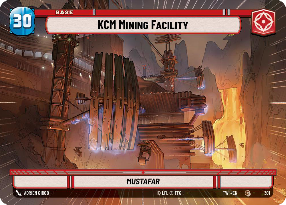 KCM Mining Facility, Twilight of the Republic Card Art